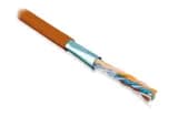 Кабель витая пара 4х2х0,51 Hyperline F/UTP4-C5E-S24-IN-LSZH-OR-305 (305 м)