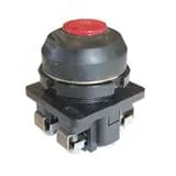Выключатель кнопочный ВК30-10-20110-54 У2, красный, 2з, цилиндр, IP54, 10А. 660В