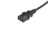 Кабель питания компьютера Hyperline PWC-IEC13-SHM-3.0-BK (Schuko+C13) (3x1.0)