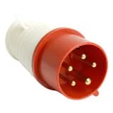 Вилка прямая ST015 16А 380В 3P PE N IP44 PPG1601544 Stekker 49429