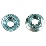 Гайка с насечкой препятствующей откручиванию М12 нержавеющая сталь AISI 316L