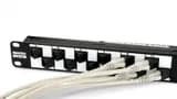 Патч-панель 19" Hyperline PP2A-19-24S-8P8C-C5E-110