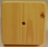 Коробка распаячная, с винтом, 100x100x20 (50 шт/уп) ПожТехКабель 030-009