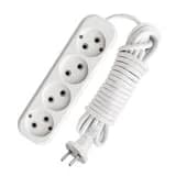 Удлинитель 4х10м без заземл. 10А IP20 Е-204 ПВС 2х1 АБС-пластик UNIVersal 9631971