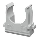 Крепеж-клипса для труб АБС-пластик в карт d25 мм (100шт/1000шт уп/кор) Промрукав