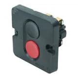 Пост управления ПКЕ 612 У3, 10А, 660В, чёрный и красный цилиндр, в нишу, IP40