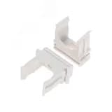 Крепёж-клипса для труб d 20 мм, белая 100 шт/уп REXANT