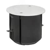 Коробка универсальная установочная КМП-020-028 углубленная с мет. лапками и крышкой (80х70) розн стикер