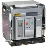 Воздушный автоматический выключатель переменного тока ВА77 выдвижного исполнения 3 полюса типоразмер F 85кА 2000А EA с набором аксессуаров: мотор привод катушка включения катушка отключения MASTER IEK