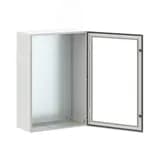 Щит монтажный ЩМП 1200x800x400 мм STE с М/П с прозрачной дверью DKC