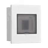 Корпус встраиваемый с прозрачной дверью 1 ряд 4 модуля IP41 ЩРВ-М