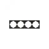 Рамка STRONG 4-постовая антрацит