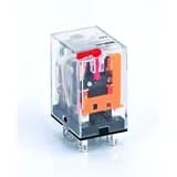 Промежуточное реле 2 контакта с LED индикацией и TEST функцией 5А 36В AC ПР-102