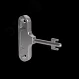 Ключ металлический типа FIAT