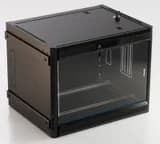 Шкаф настенный 19-дюймовый (19") Hyperline TWB-FC-1866-GP-RAL9004