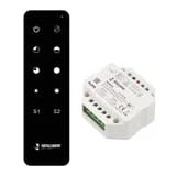 INTELLIGENT ARLIGHT Диммер SMARTSETTRIAC60172DIMPDIN Black 230V 1x15A ПДУ 10кн 24G IARL IP20 Пластик 5 лет 036190