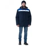 Куртка утепленная мужская Бригада цв.т.син.-вас., р. 104-108/158-164