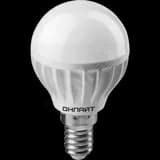 Лампа светодиодная LED 8вт E14 белый матовый шар