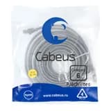 Патч-корд Cabeus PC-UTP-RJ45-Cat.6-10m-LSZH (U/UTP, CAT.6, LSZH, 10 м, серый) (9594c)