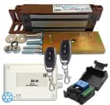 Электромагнитный замок уличный с беспроводным пультом до 100 метров VIZIT Safe Home