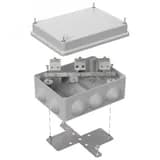 Коробка огнестойкая для кабель-канала 40-0450-FR6.0-4 Е15-Е120 RAL9005 75х75х30 (87 шт/кор) Промрукав