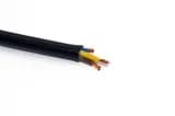 Кабель с вилкой Hyperline PWC-SHM-OE-3.0-BK (open end)