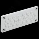 TITAN Ввод кабельный мембранный 25 отверстий d=5-26мм IP65 серый IEK