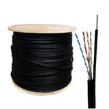 Витая пара FTP cat.5e 4pair 4x2x0.50 (24AWG (внешний с одножильным тросом)