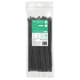 Стяжка кабельная MultiSet 380х7.6 Чёрная (100шт)