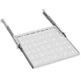 Полка 19" выдвижная перфорированная 345мм для шкафов и открытых стоек 600мм, серый (RAL 7035) SYSMATRIX SH 6004.700