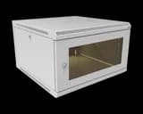 Шкаф телекоммуникационный настенный разборный МИКсистем 19" Keys 6U 600*600 дверь стекло
