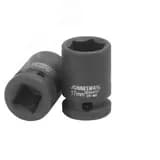 Головка торцевая ударная 1/2"DR, 17 мм