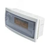 Бокс встраиваемый 12 модулей, пластик, IP20, серия Standart (КНС-12Д), EBX50-2/12-20