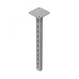 Стойка потолочная сварная для средних нагрузок 30х50х1500 мм, толщ. 2,5 мм, гальван. цинк OSTEC