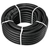 Труба гофрированная 63мм ПВД легкая черная без зонда