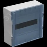 Корпус пластиковый навесной на 12 модулей ЩРН-П-12 IP40 KREPTA 5