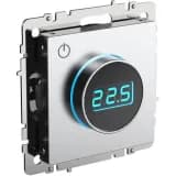 Термостат электронный с индик. BRITE СП IP20 ТС10-1-БрА механизм алюм. IEK BR-RT11-K47