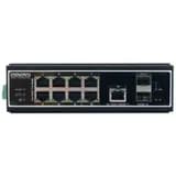 Промышленный неуправляемый 11 портовый PoE коммутатор SW-60812/I Osnovo