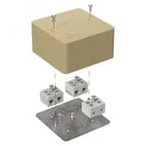 Коробка огнестойкая для о/п 40-0340-FR2.5-6 Е15-Е120 RAL9005 120х80х50 (20 шт/кор)