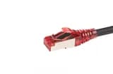 Патч-корд U/FTP Hyperline PC-LPM-STP-RJ45-RJ45-C6-15M-LSZH-BK