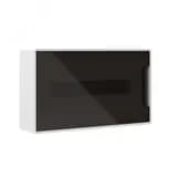 Щит 18 мод настенный белый с тонированной двер    цей с 2-мя шинами PEN на 8 и 10 отв.