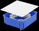 Коробка распаячная, для полых стен, с металлическими лапками клеммником и крышкой, 115x115x45 ПожТехКабель 020-024