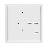 Щит этажный 3 кв. RAL9003 со слаботочным отсеком слева (1000х950х160) PROxima