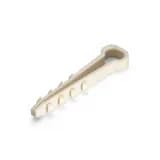 Дюбель-хомут ДХП 10-5 для плоского кабеля нейлон бел. (уп.100шт) Fortisflex 59235