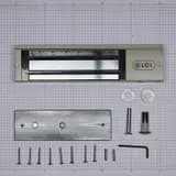 Электромагнитный замок (сила удержания 350 кг), цвет серый RAL7032 (галечный серый) RL-EM350-L0G R-Lock