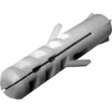 Дюбель 6x30 мм с шипами (1000 шт/уп) ПожТехКабель PTK-Accessories