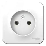 BLANCA Розетка наружная без заземления без шторок с изолирующей пластиной, 16А, 250В, белый