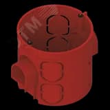 Коробка установочная СУ 60х60мм пластм.сборная винты (инд.уп.)