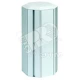 Connect Миниколонна 4-сторонняя на 24 модуля К45 310х125х125 мм SC алюминий