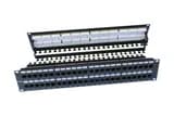 Патч-панель на 48 портов RJ-45 Hyperline PP3-19-48-8P8C-C6-110D (черный)